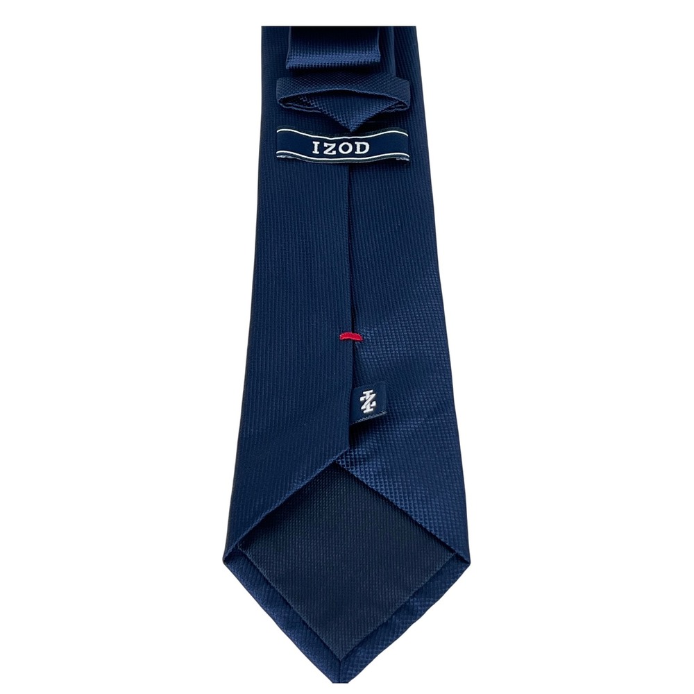 IZOD Men's Necktie Blue Textured Classic Business Formal Dress Tie